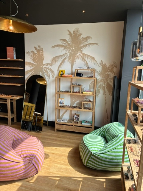 Boutique Lunettes. Paramé — espace palmiers